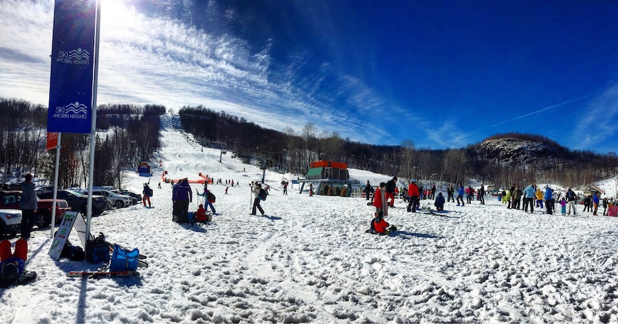 Morin heights ski hill
