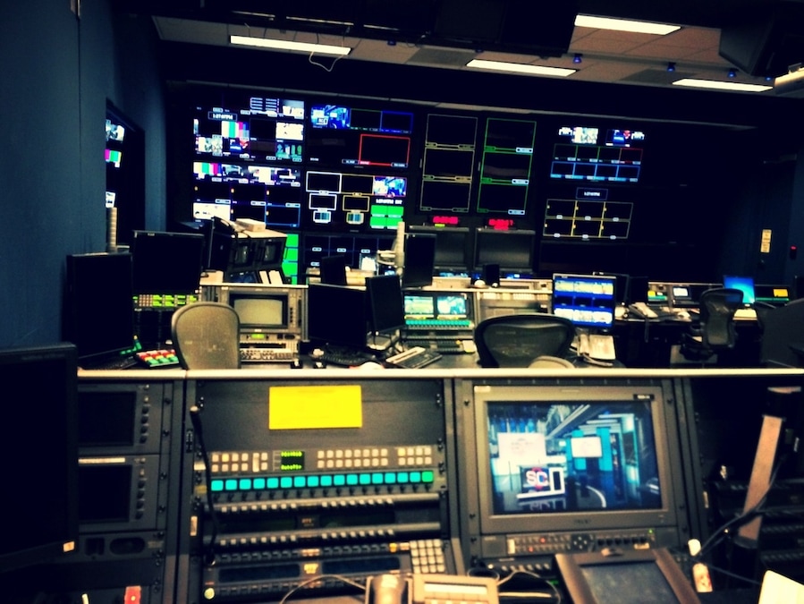 One of the Control Rooms at ESPN..and there are Many...