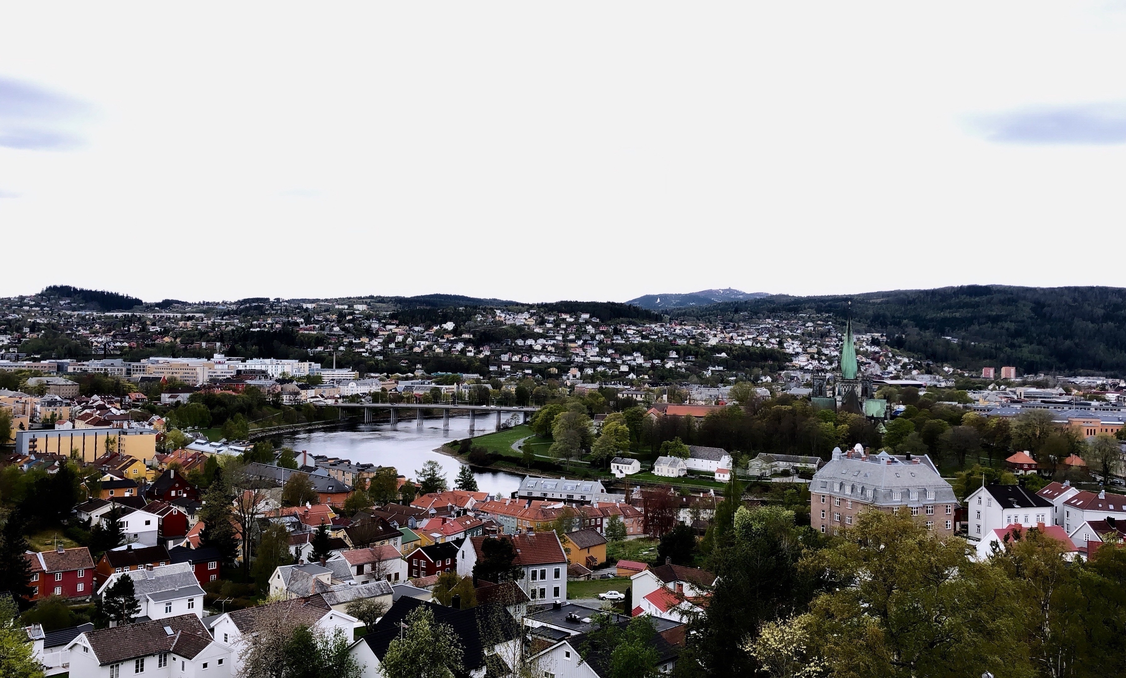 City view from the fortress. #norway