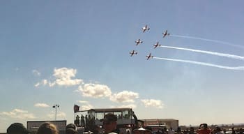 During the Australian International Airshow