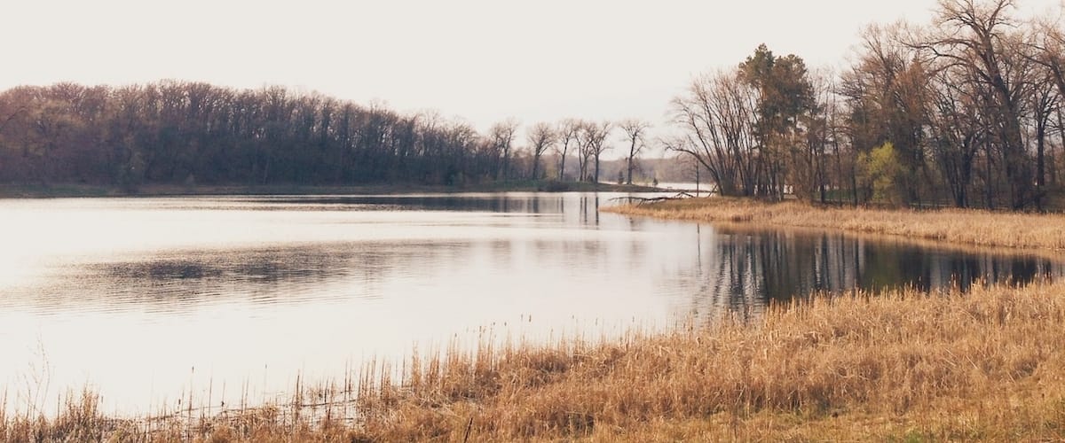 Bush Lake in Bloomington on a warm spring evening. Nice beach and bike paths nearby. www.bradleyhanson.com