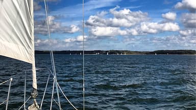 Sailing on the north shore of Long Island 
#BVSBlue