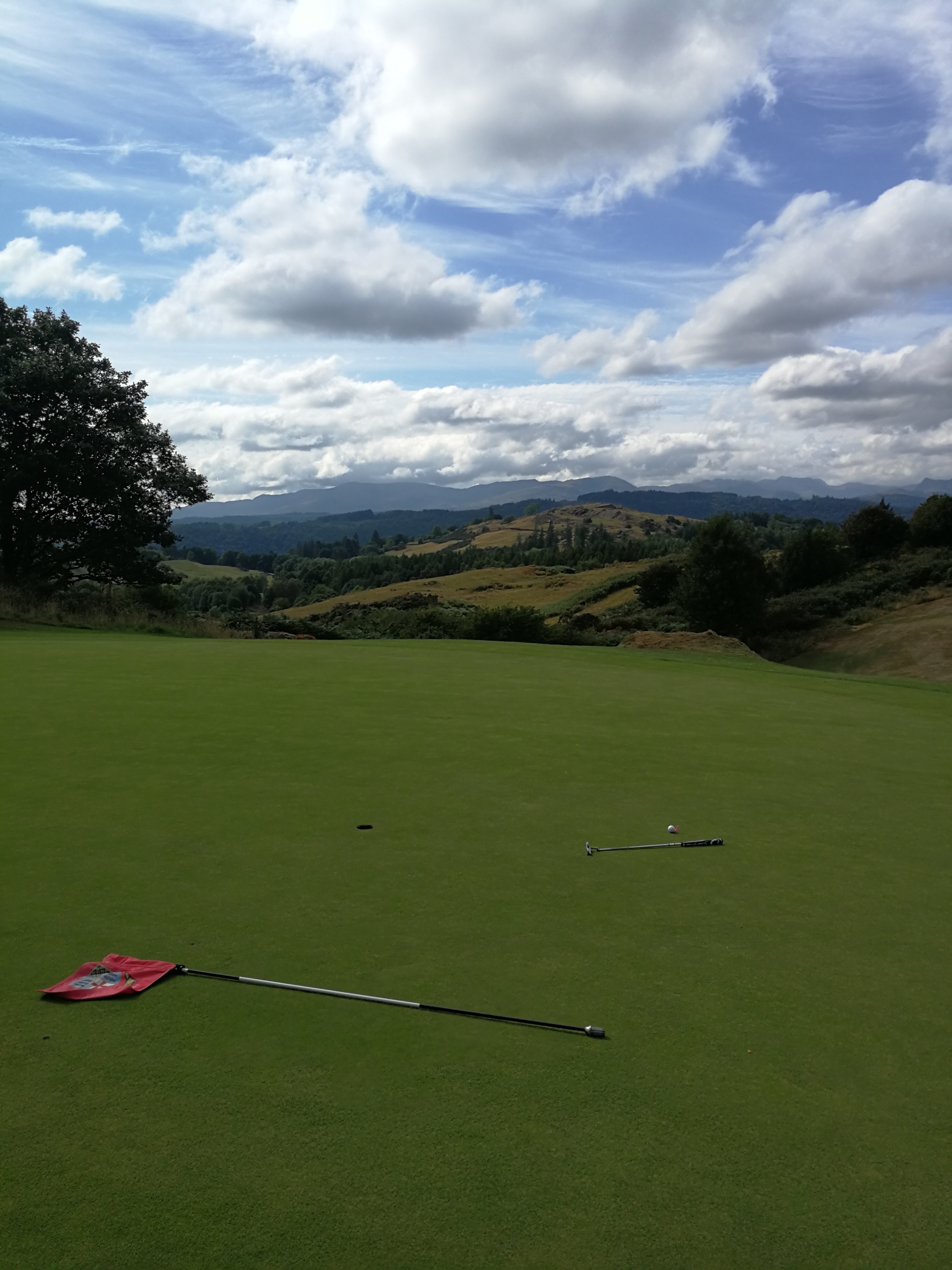 Golf after Market Visits! Man I'm lucky to account manage such an incredible place #lakedistrict