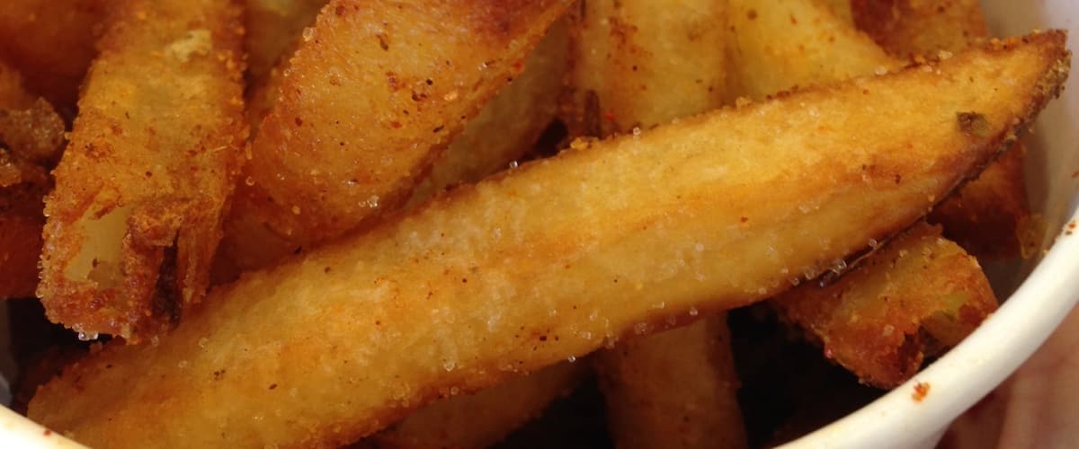 Cajun fries ... Yum yum