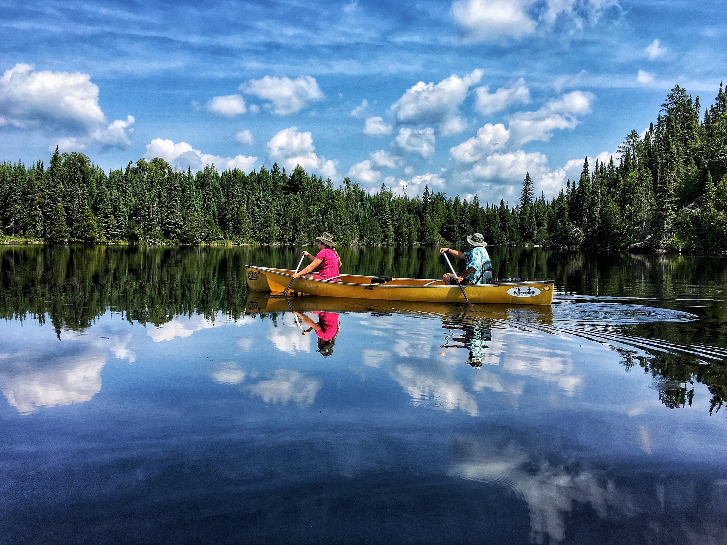 canoe trips boundary waters