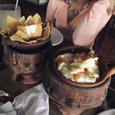 Things you need in life: a good anafre and Honduran mantequilla