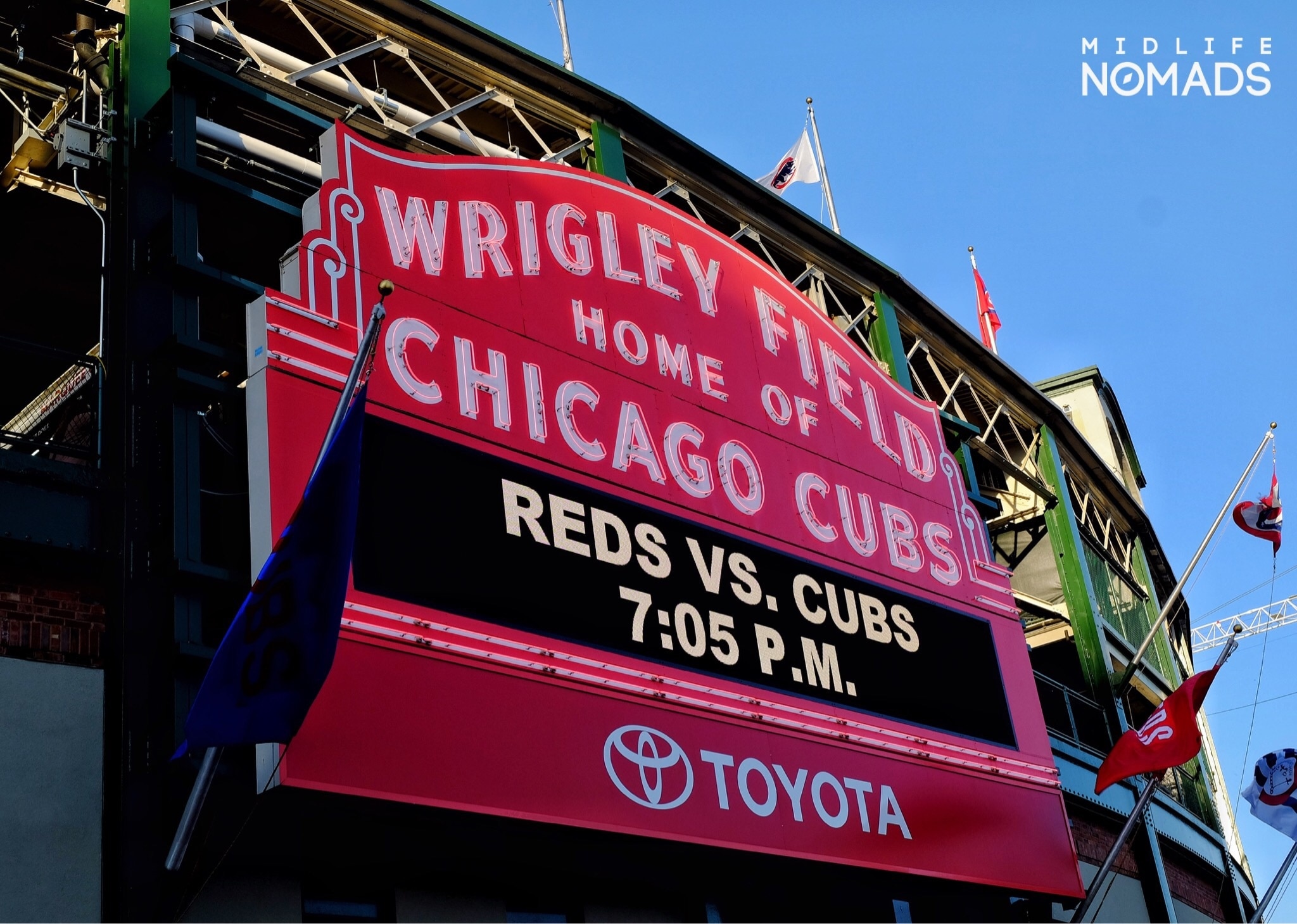 PHOTOS: Cubs Raise Championship Banner At Wrigley