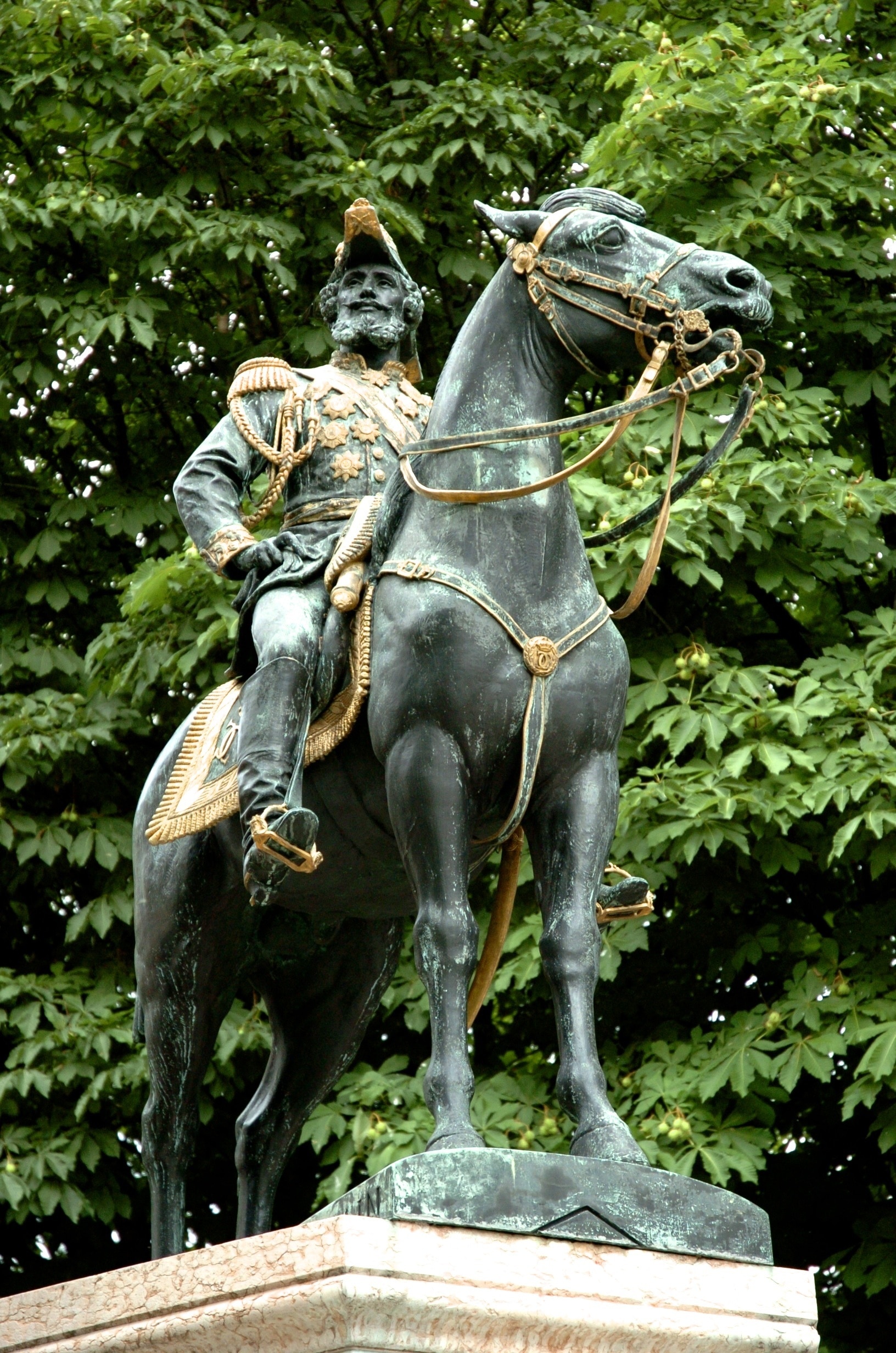 Duke of Brunswick Charles II.  The Brunswick Monument is a mausoleum built in 1879 in Geneva, Switzerland to commemorate the life of Charles II, Duke of Brunswick (1804–1873). He bequeathed his fortune to the city of Geneva in exchange for a monument to be built in his name, specifying that it be a replica of the Scaliger Tombs in Verona, Italy.