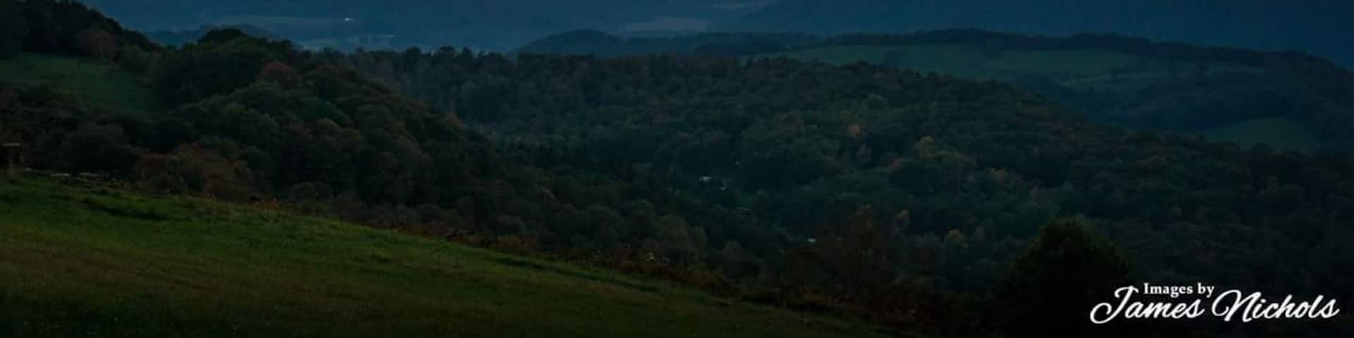 Sunset near Parsons, WV.