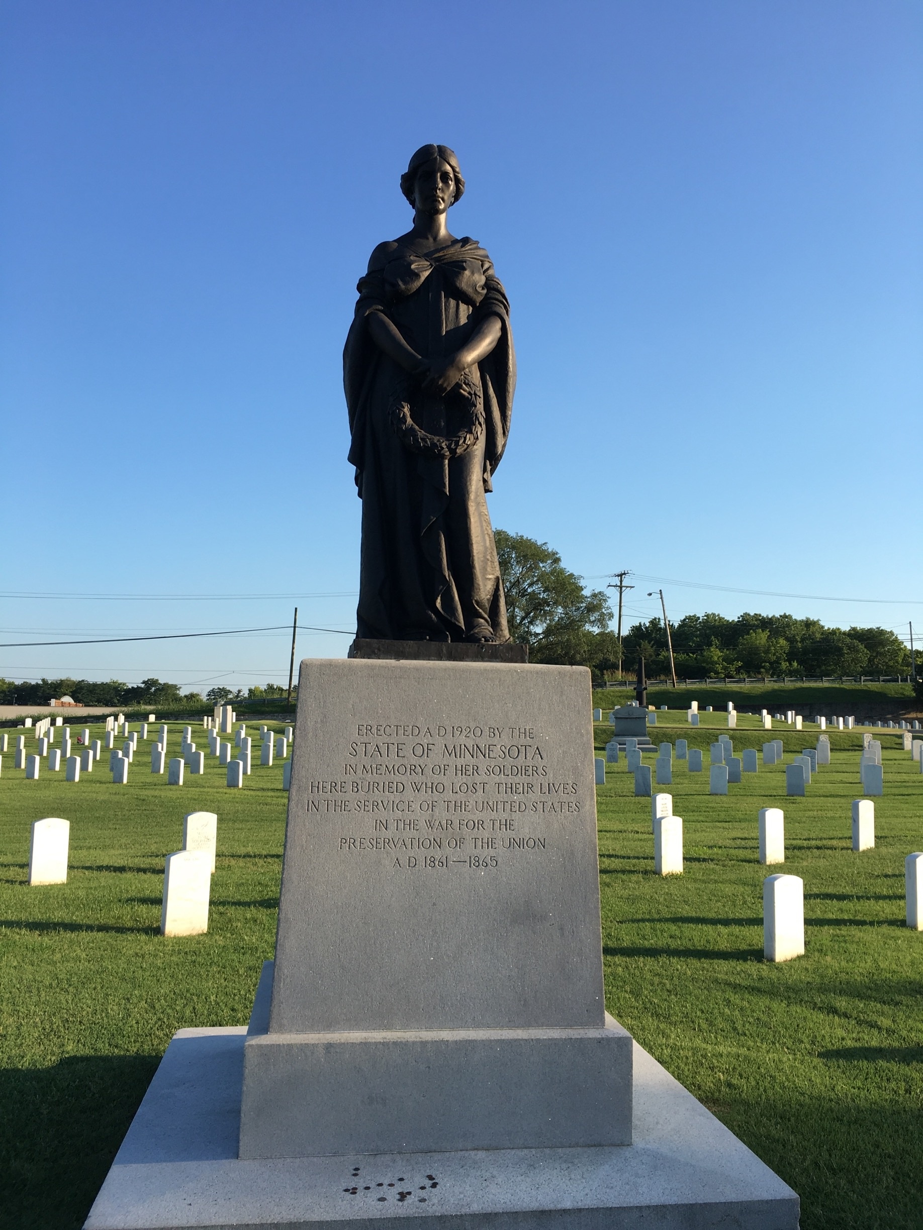 Wonderful National Cemetery in Nashville that was dedicated in 1867. 