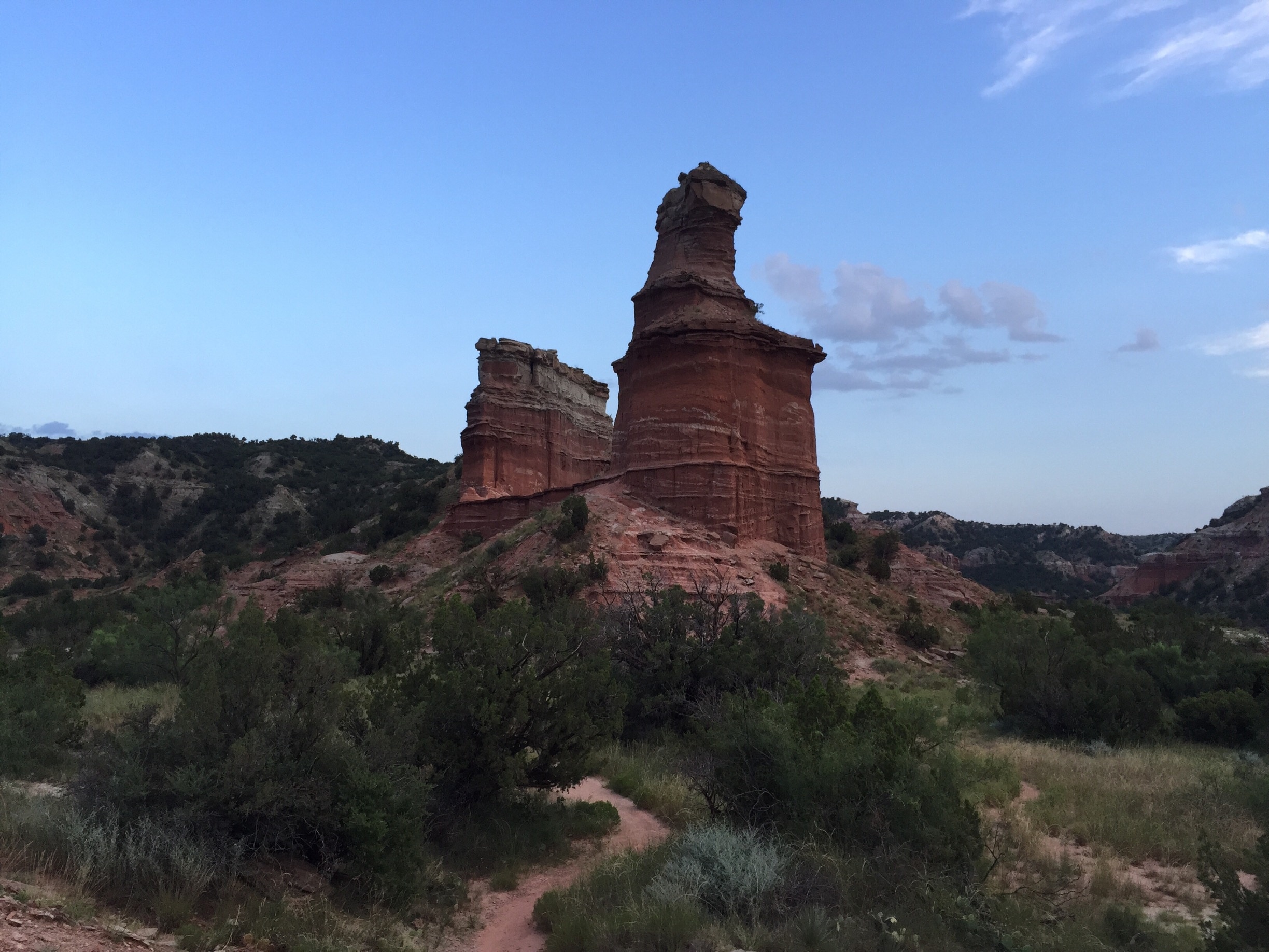 The Lighthouse trail is a winding 6 mile round trip trek through the heart of the 2nd largest canyon in the United States. The destination is this monumental hoodoo known as Lighthouse Rock. 