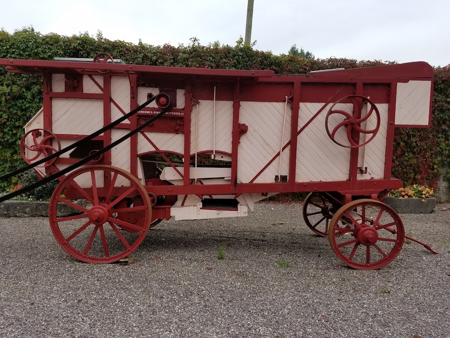 Wagon in the Jameson Distillery yard