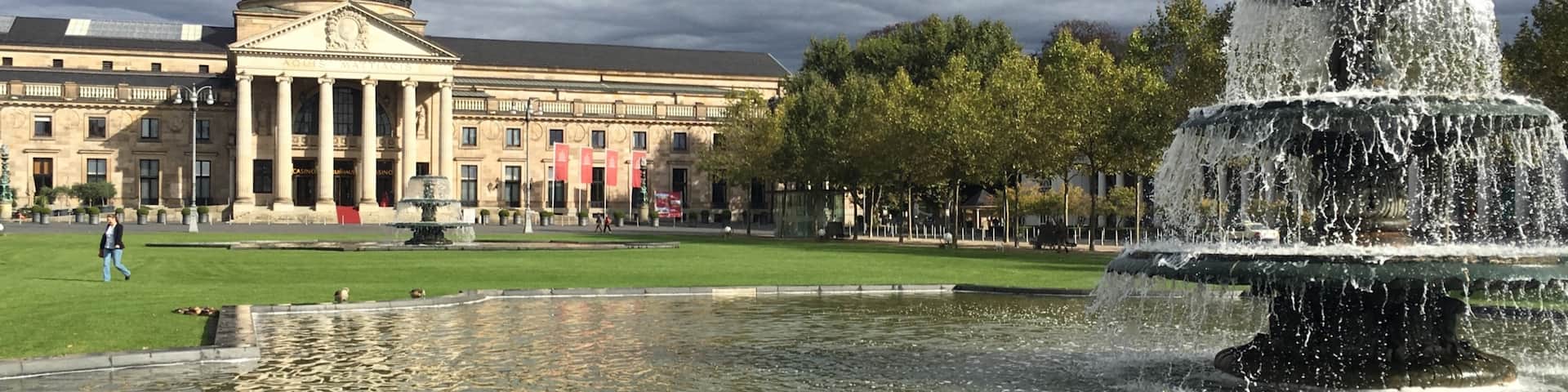 Ever wondered where Dostoyevsky was inspired for his CASINO novel? Right here, Kurhaus #Wiesbaden. Still a stylish casino today, it hosts the original roulette Dostoyevsky used to play and where he lost fortunes. #germany #casino #history #hesse