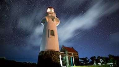 Stargazing from Basco Lighthouse atop Naidi Hills in Basco, Batanes, Philippines.