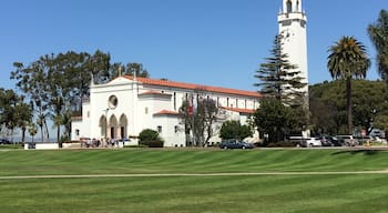 Beautiful campus of Loyola Marymount University. 