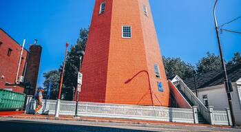 The Portland Observatory, an octogonal 26.2 m