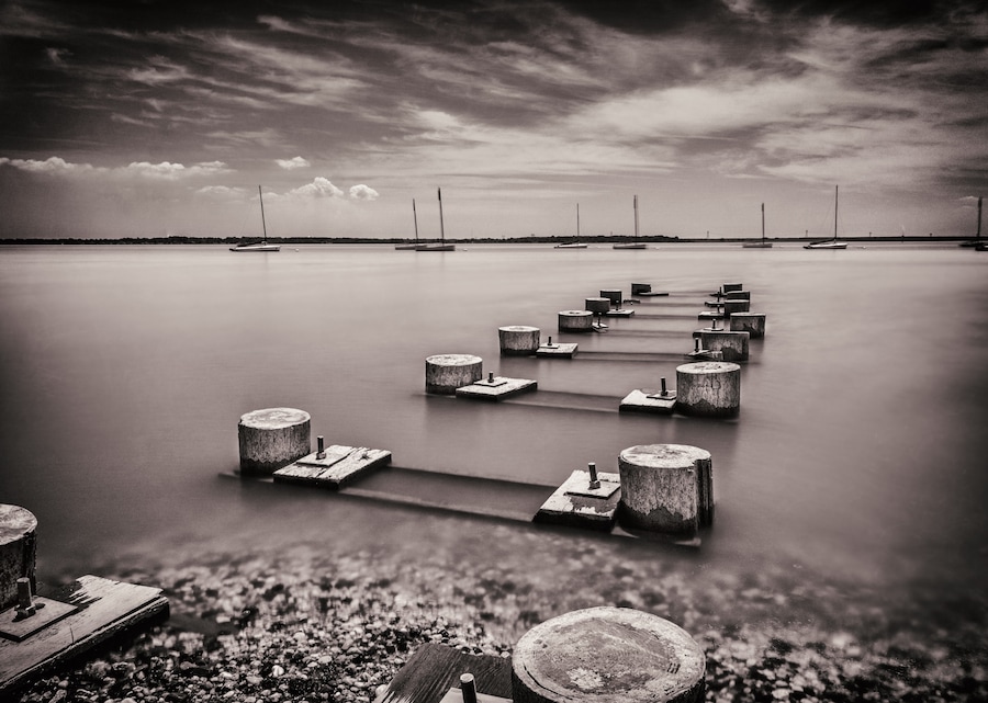 A walk around Battery Park in Old New Castle is filled with photographic opportunities. If you don't see something right away, just wait a while for all the hidden gems to appear with the falling tide.
