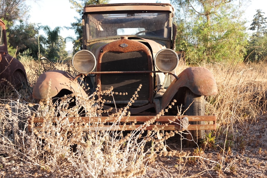 This model T was on private property. Loved it tho.