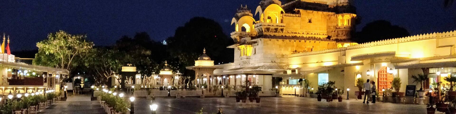 This floating palace on lake Pichola is all things beautiful and surreal.