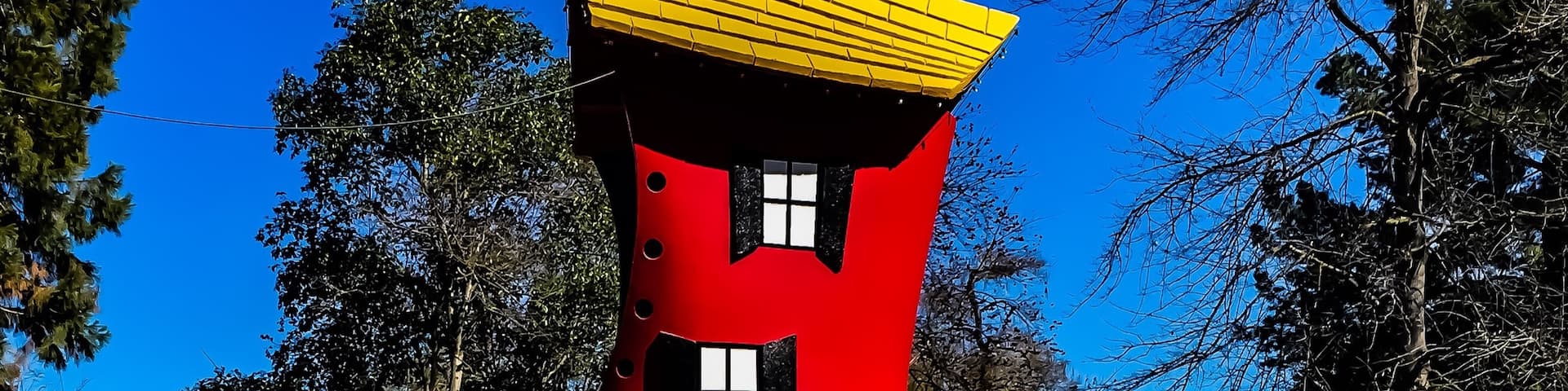 Located in William Land Park in Sacramento, Fairytale Town has delighted millions of guests, inspiring imagination, creativity and literacy since it opened in 1959. One of the attractions is this #red boot , titled The old woman and the shoe slide.