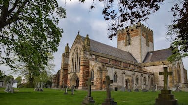 St Asaph Cathedral, North Wales. The cathedral dates back 1400 years! Claimed to be the smallest Anglican cathedral in Great Britain. 