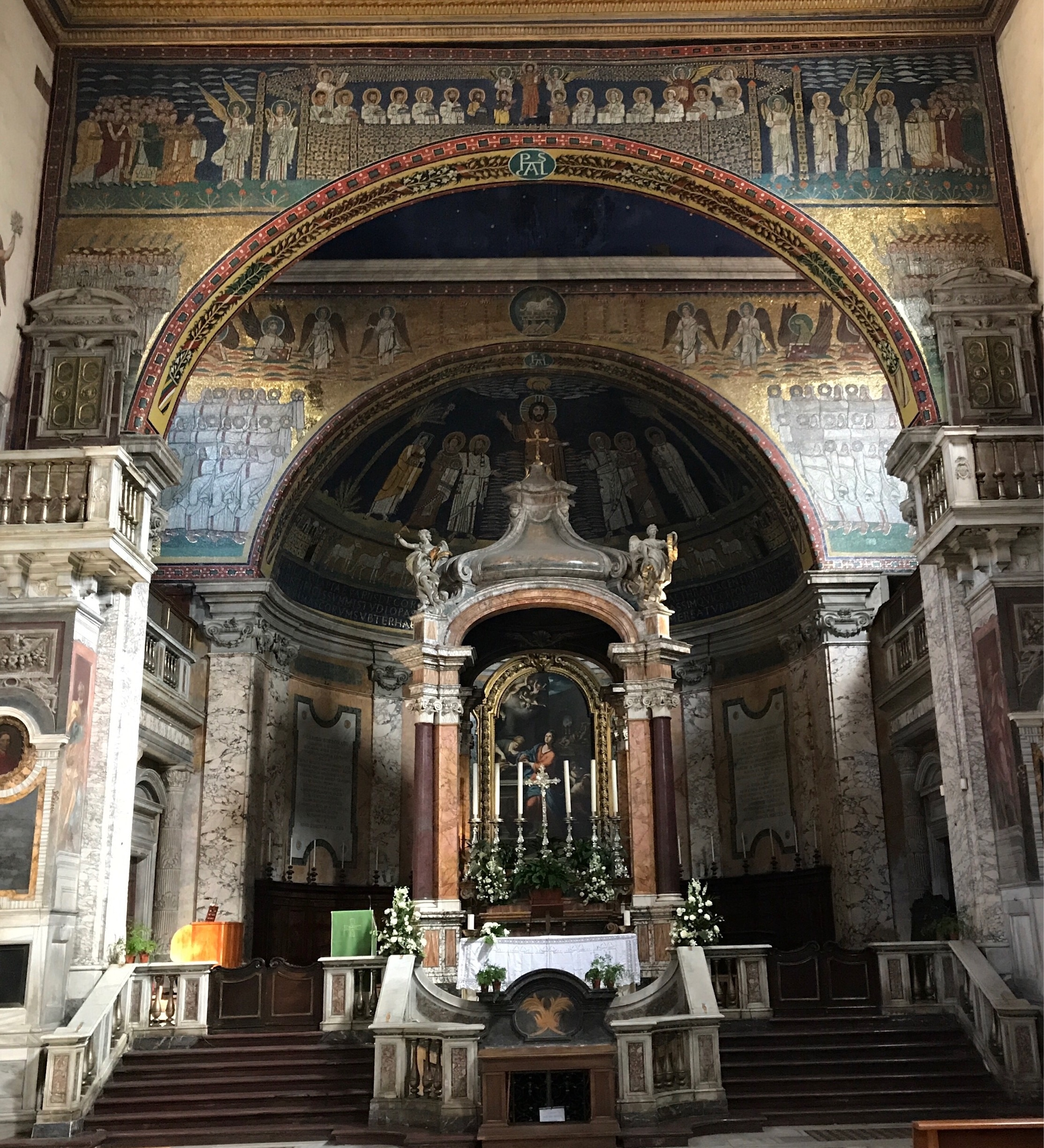 One of the oldest churches in Rome with wonderful mosaics!