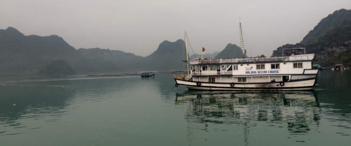 It was a misty day but so worth it! I would recommend the cruise to anyone.