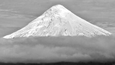 The impressive Osorno volcano near Puerto Varas, Chile. Photographed during a cloud inversion. #GreatOutdoors