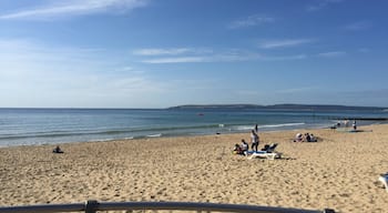 Looking out towards Sandbanks from the Beach at Bournmouth