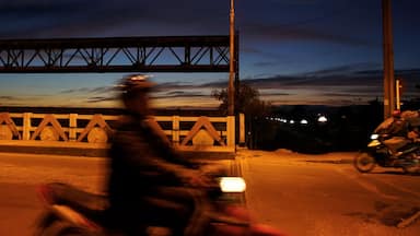 Lovely evening by the river in Kon Tum. Located in the very beautiful central highlands of Vietnam.
#sky #highlands #traffic