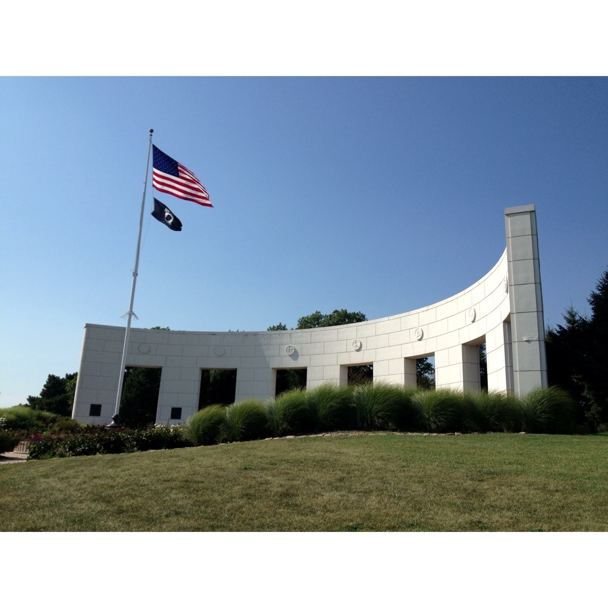 Beautiful park dedicated to World War II veterans. It's full of gardens and sculptures.