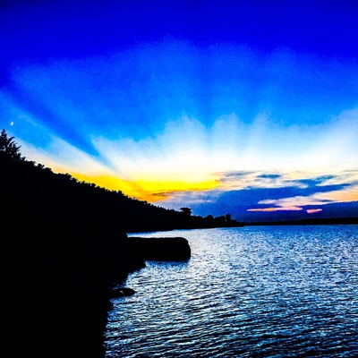 Sunrise at Wilson lake