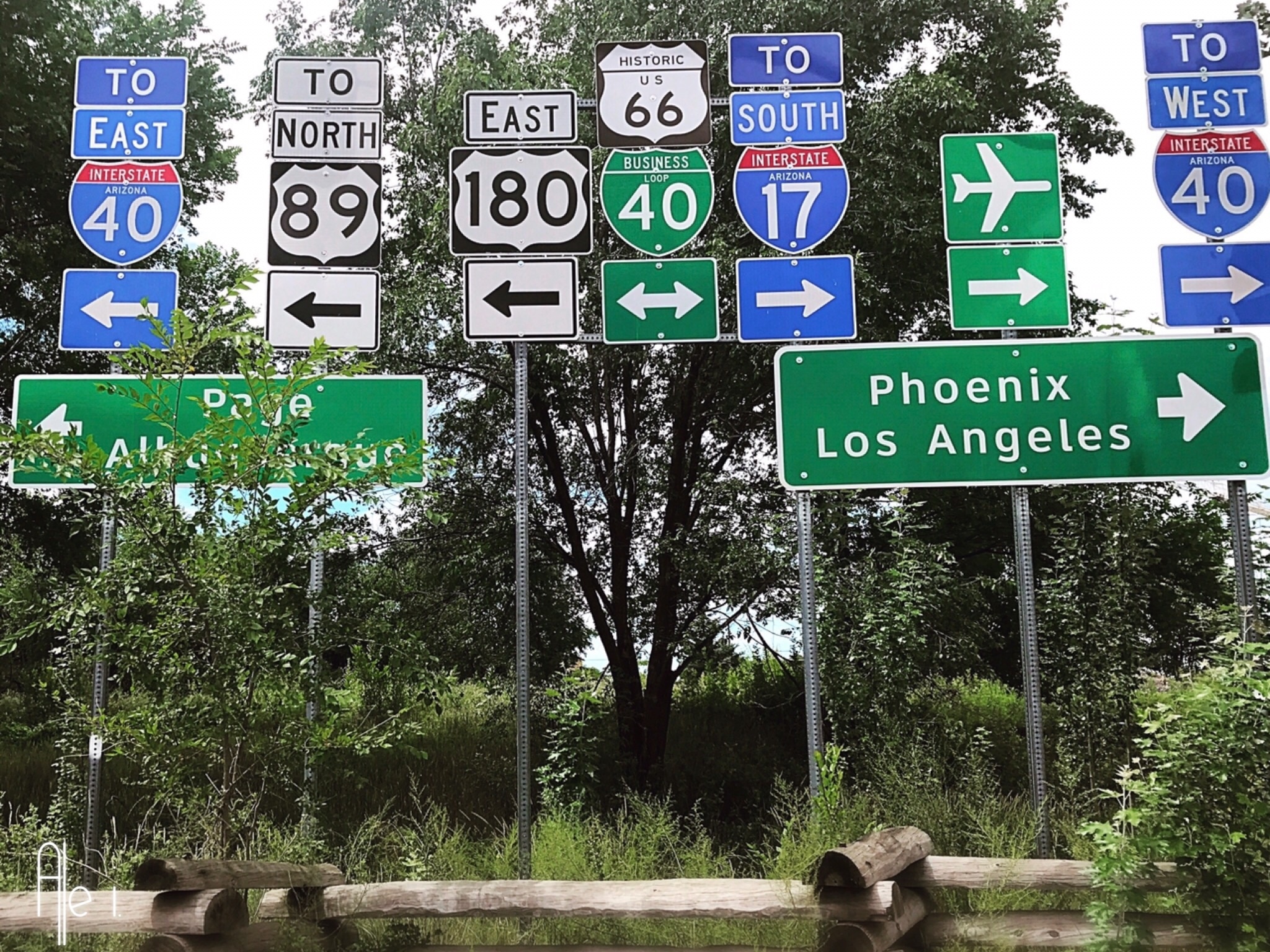 Signs! Signs! Signs! What's the next stop? :) #Arizona #Flagstaff #VisitArizona #TakeAHike 