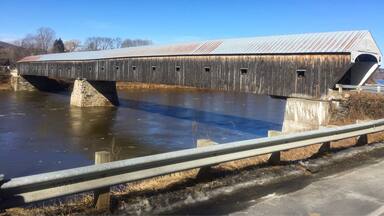 Held the title for longest covered bridge in the US until 2008! Jumps the CT River between VT and NH