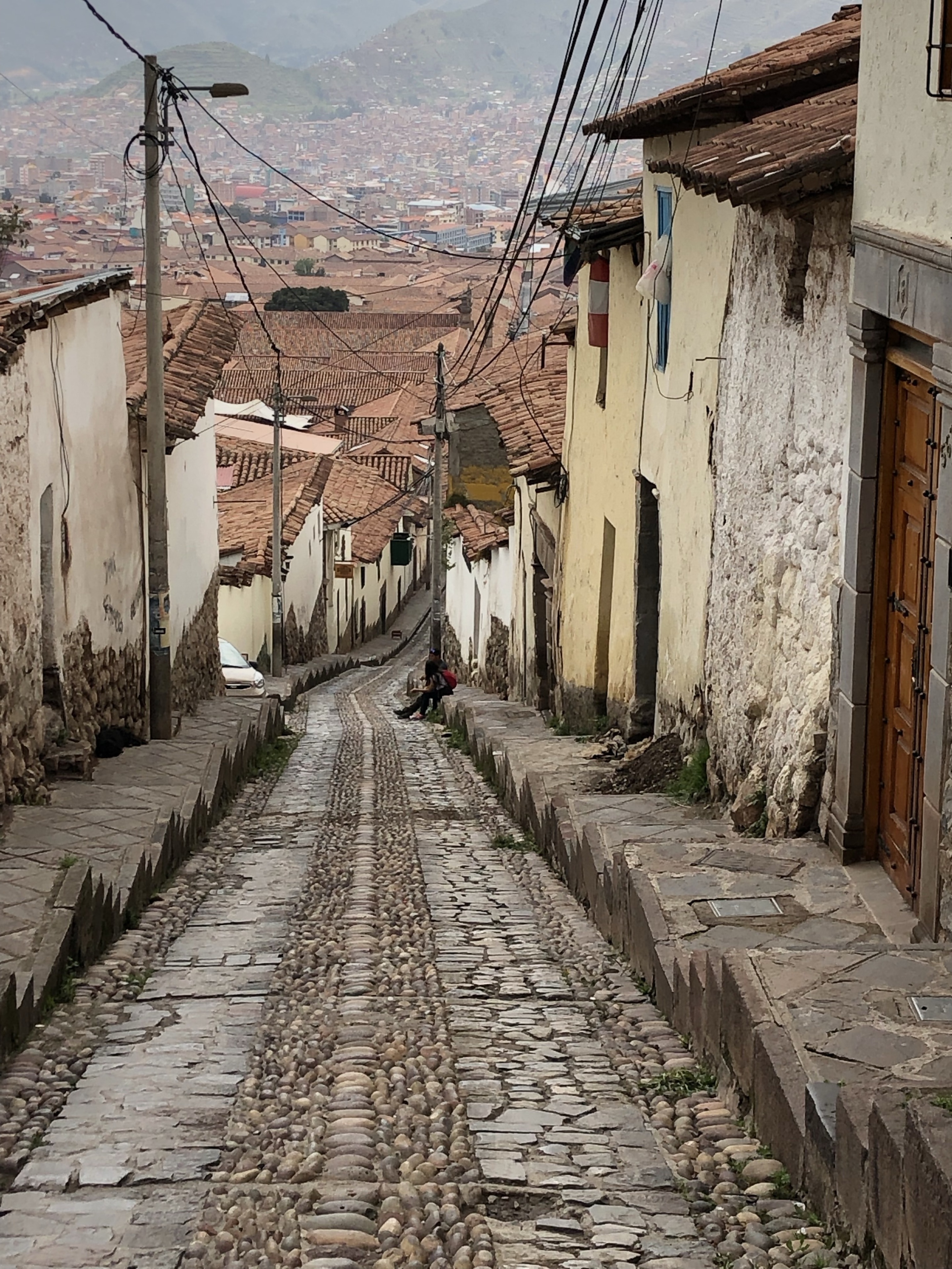 The cobblestone streets of the San Blas neighborhood of Cusco, Peru are some of the highest elevations in Cusco but worth every single step!