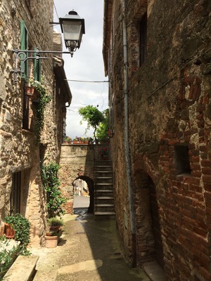 The town of Montemerano in Maremma, Tuscany is listed as one of the most beautiful towns in Italy.