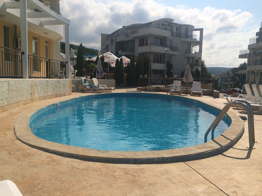 One of the smaller pools