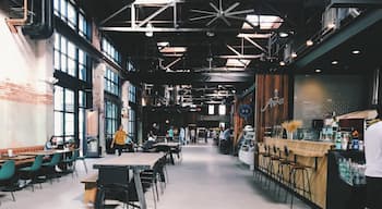 Super cool space for food, coffee, drinks, shopping and hanging out in downtown Tampa!