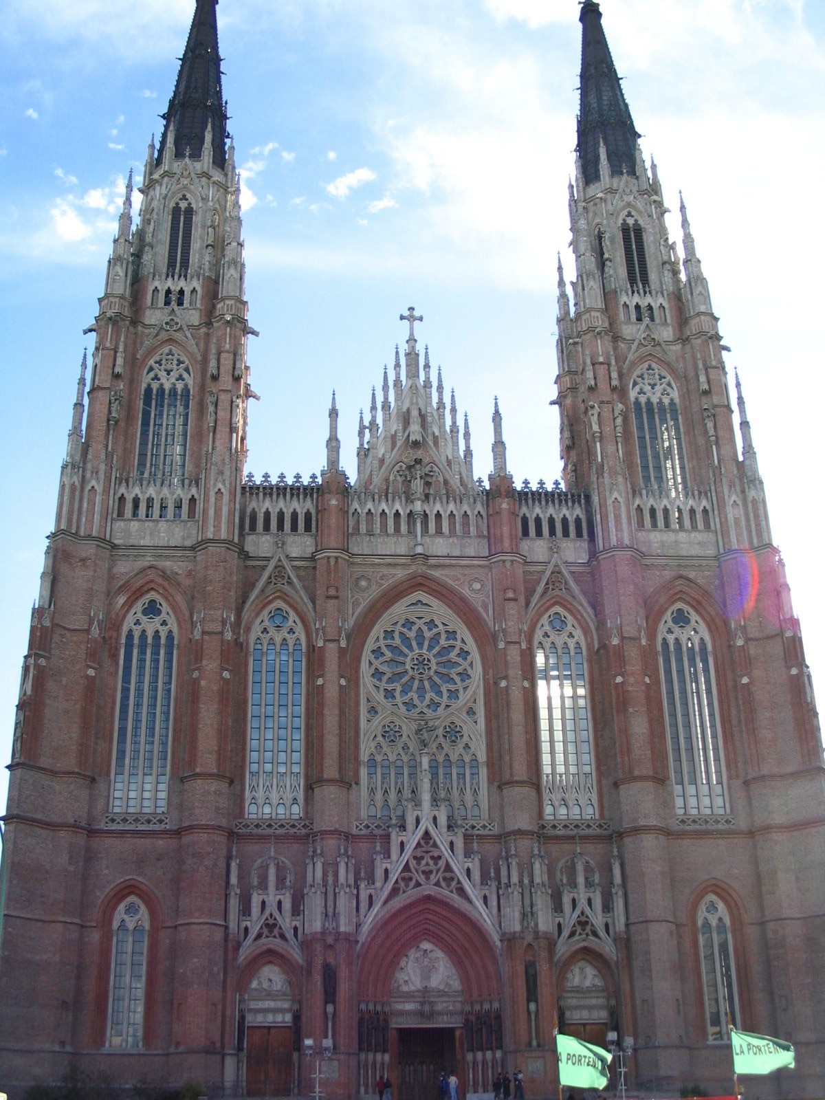 Beautiful cathedral in La Plata