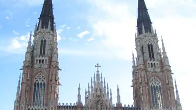 Beautiful cathedral in La Plata