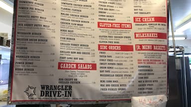 Yet another great pit stop (some of the best burgers/shakes in S Idaho!) at The Wrangler. Standard when traveling to Sun Valley from Boise.