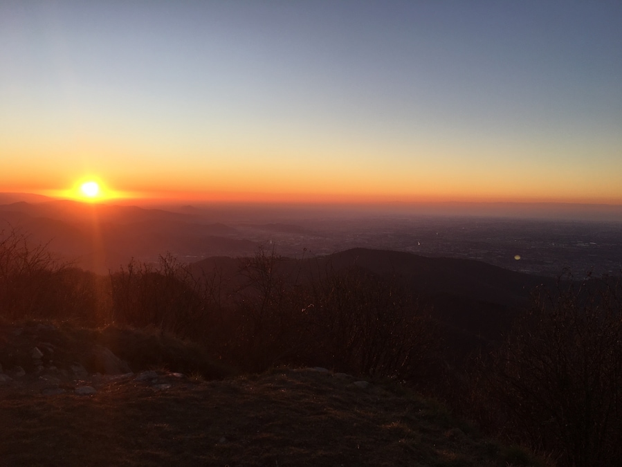 Sunrise of Po’ Valley