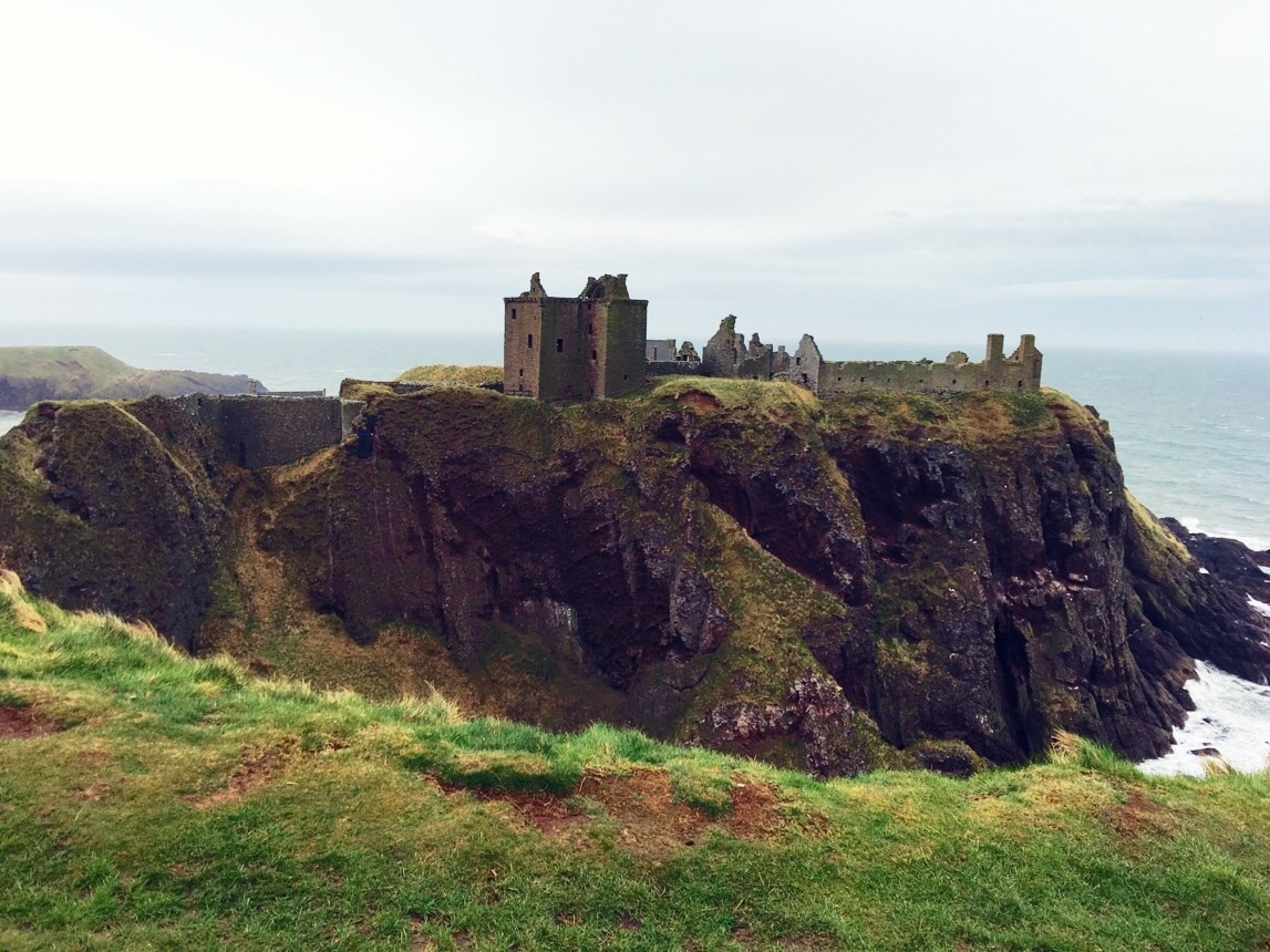 dunnottar castle night