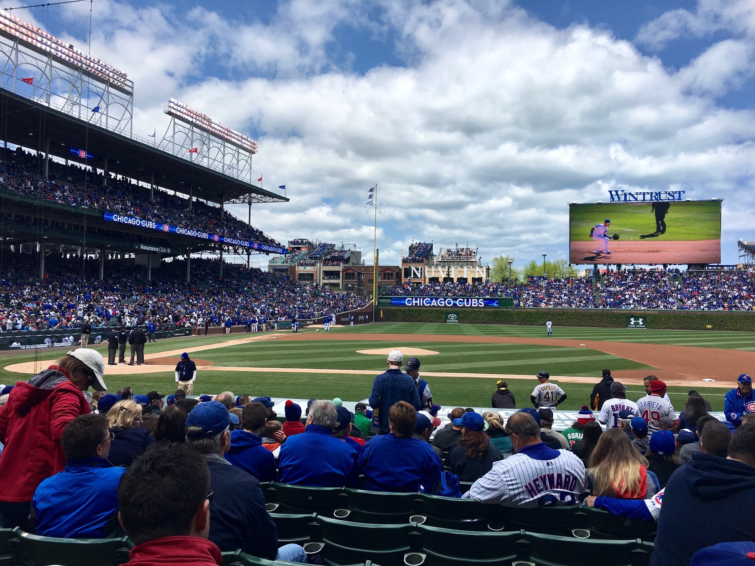 Wrigley Field Panoramas  Cook & Sons' Baseball Adventures