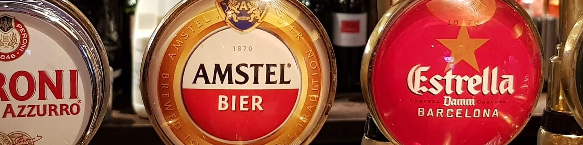 Great lager good food friendly staff