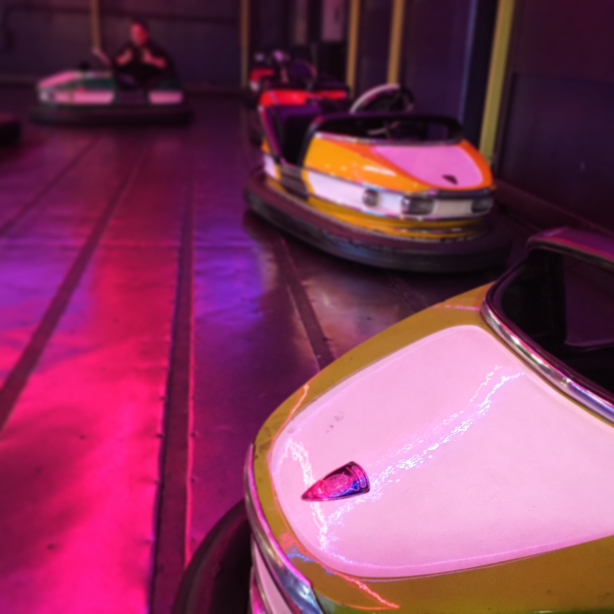 Possibly the funnest thing ever, bumper cars are the way to go at Family Fun Center. And there's hardly ever a line, even on weekends. #kidsfun