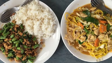 Cheap, spicy, delicious.
