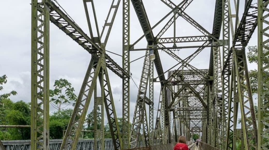 Sixaola Bridge, Sixaola, Limón Province, Costa Rica