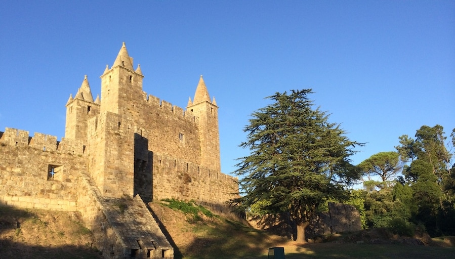 Castle in Santa Maria da Feira - Portugal.