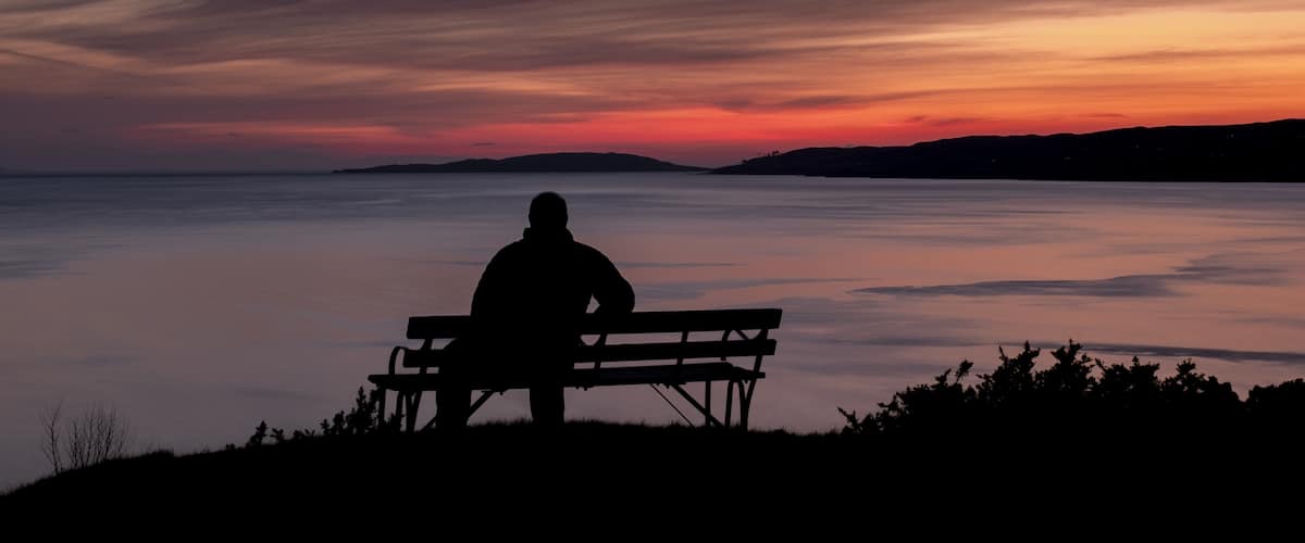 Enjoying the sunset at Gairloch. A beautiful part of Scotland.